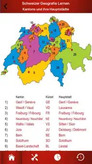 Schweizer Geographie Quiz iphone bilder 2