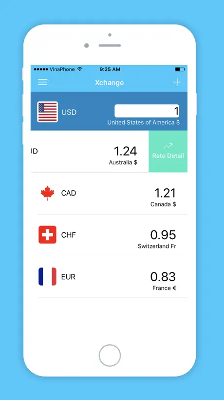 iExchange : Live Currency Rates