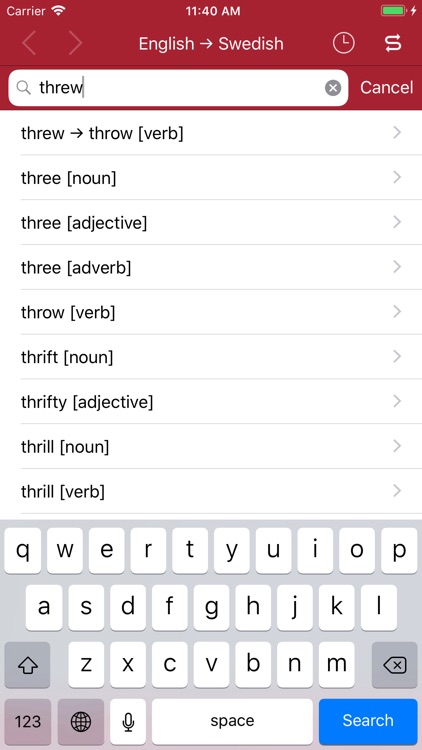Accio: Swedish-English screenshot-3