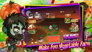 Zombie Ween Farm I - Planting and collect pumpkin. screenshot #3 for iPhone