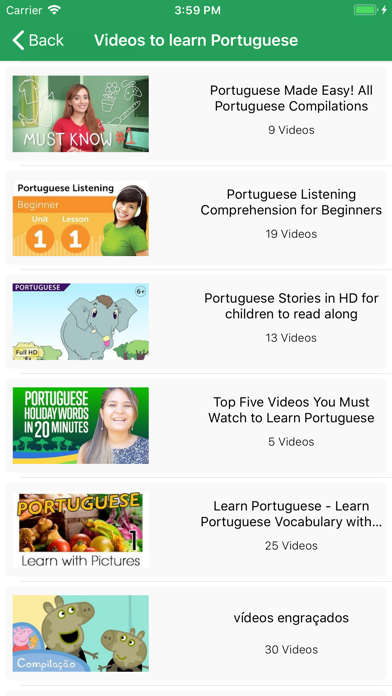 Learn Brazilian Portuguese Pro screenshot 3