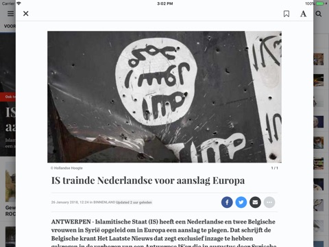 De Telegraaf Nieuws screenshot 2