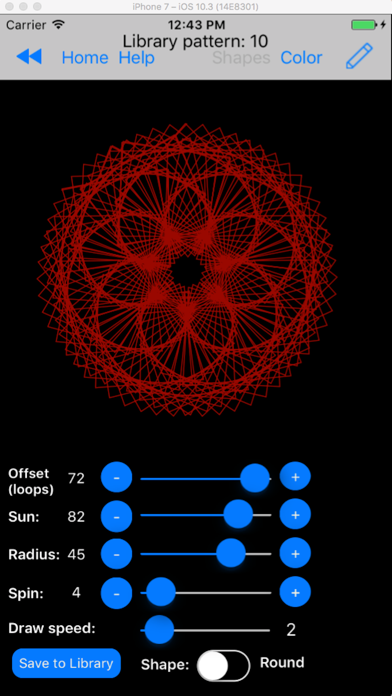 Screenshot #2 pour SpiroGen
