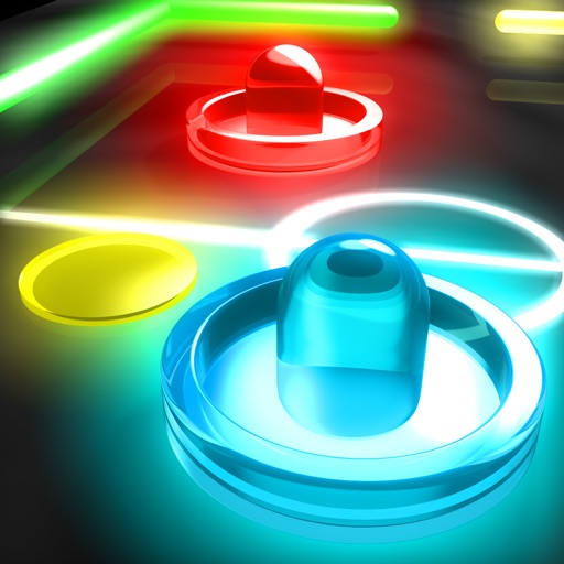 Glow Hockey 2L iOS App