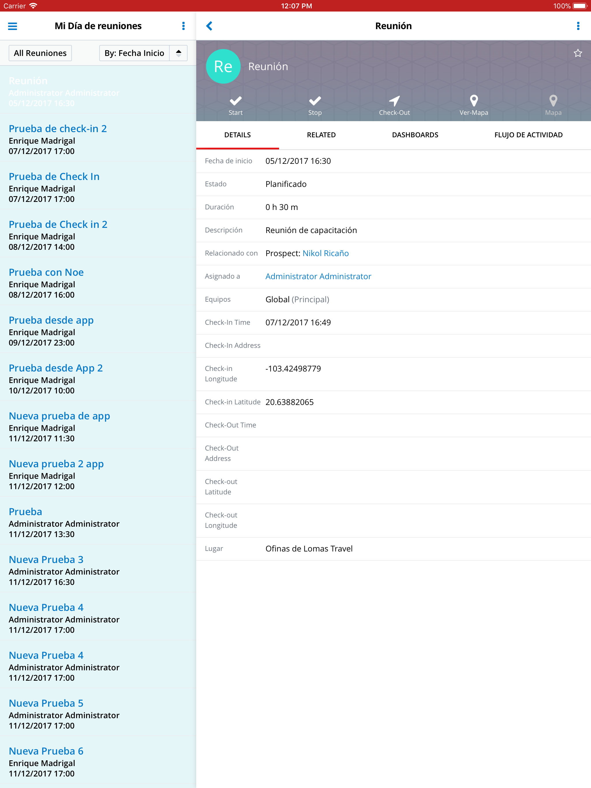 Lomas Travel CRM