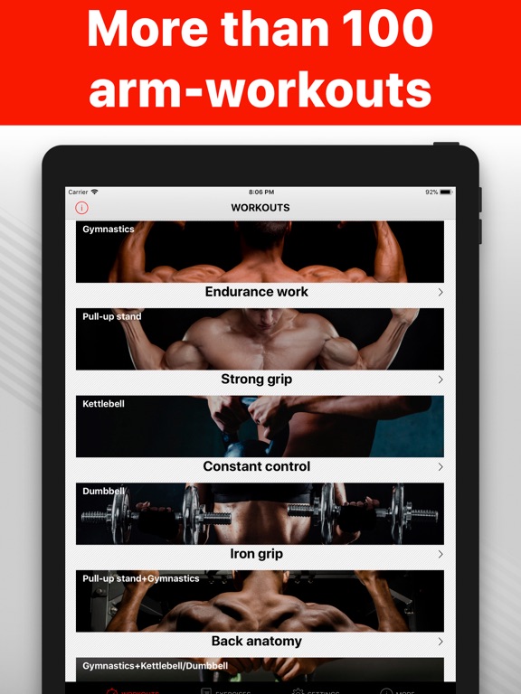 Screenshot #4 pour Arm workout - trainer for arms