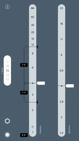 Game screenshot TrueDoF-Intro DoF Calculator apk