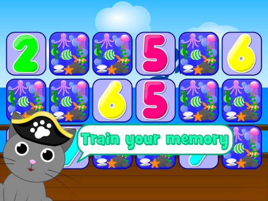 Funny numbers - baby games for kids and toddlers iPad screenshot