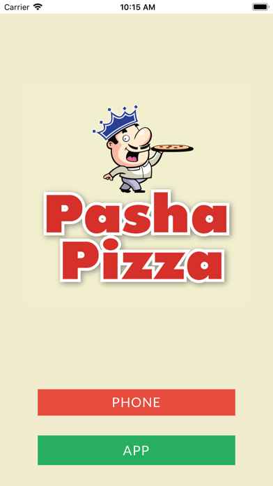 How to cancel & delete Pasha Pizza from iphone & ipad 1