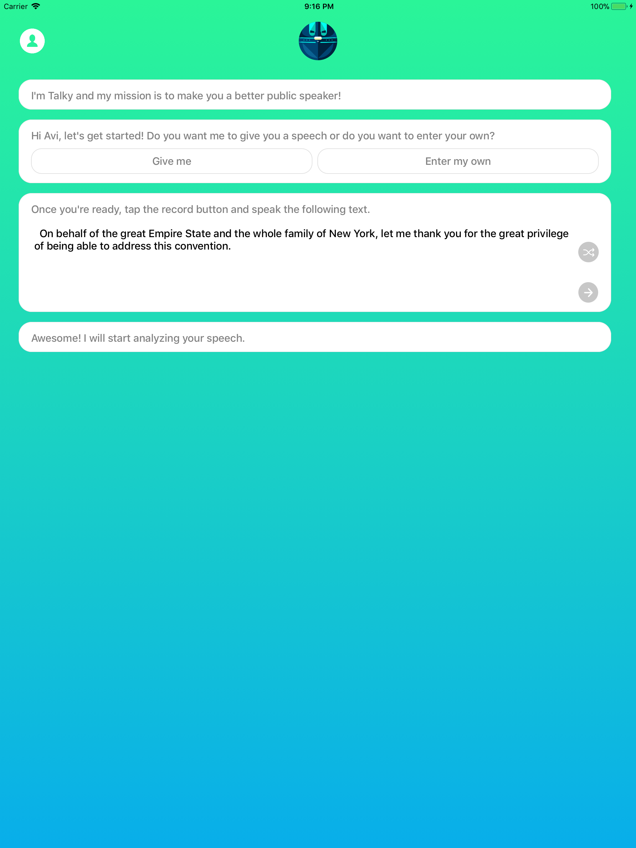 Talky Coach screenshot 6