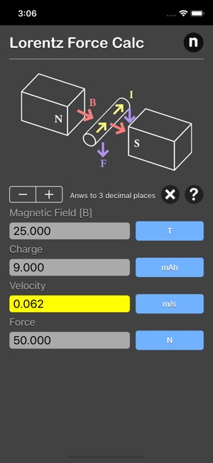 Lorentz Force Calculator(圖6)-速報App