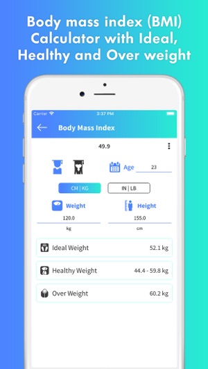 BMICalculator& Weight Tracker(圖5)-速報App