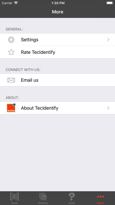 TecIdentify: MAPP代码扫描器 screenshot