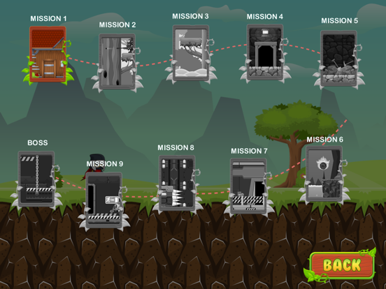 Shuriken Adventure iPad screenshot