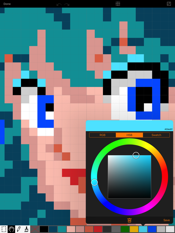 Screenshot #4 pour Pixel Paint: 8bit art