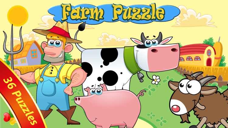 Farm Animal Puzzles for Kids