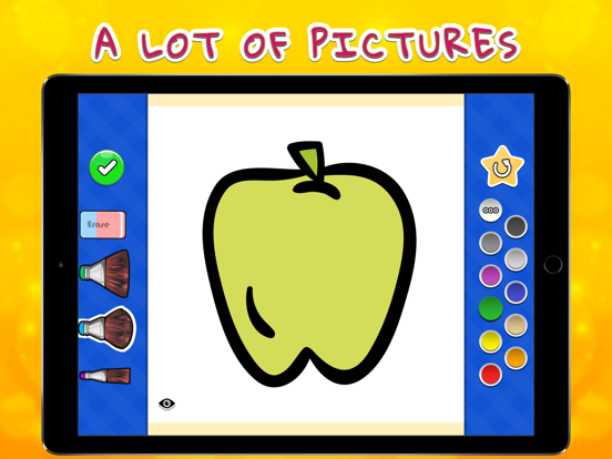 Coloring Your Yummies iPad screenshot 3 - Entertainment app