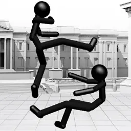Stickman Fighter Physics 3D app icon