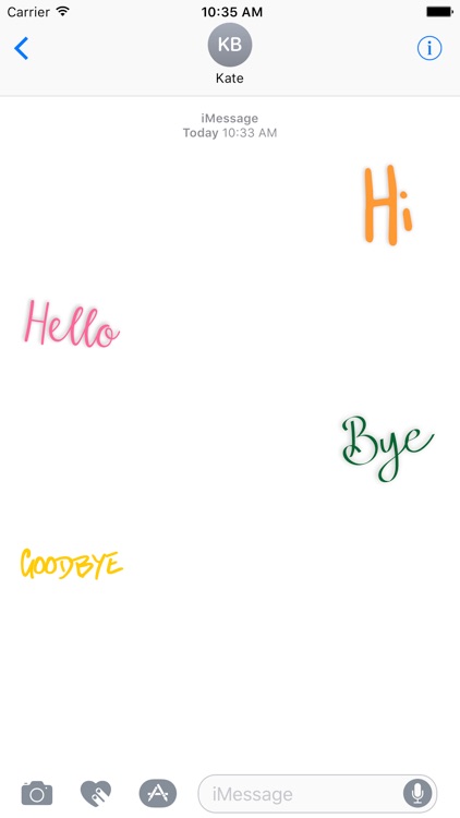 Hi Hello Sticker Pack