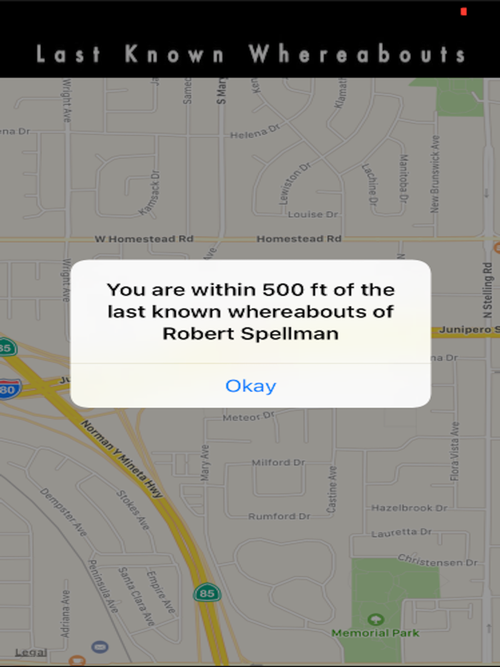 Last Known Whereabouts