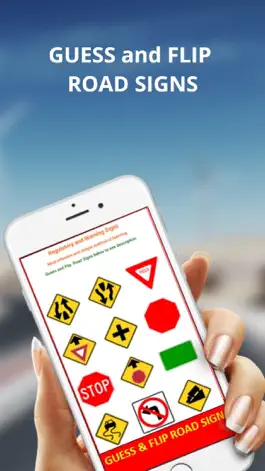 Game screenshot OH BMV Road Sign Flashcards apk
