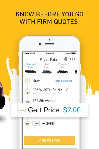 Gett - The taxi app screenshot 2