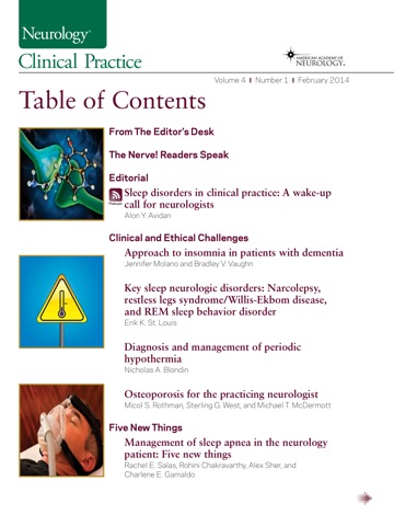 Neurology® Clinical Practice screenshot 2