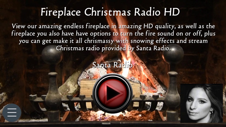 Fireplace Christmas Radio