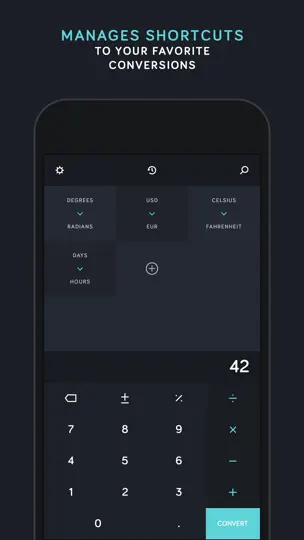 Скриншот Amount Plus - Unit Converter на iPhone 3
