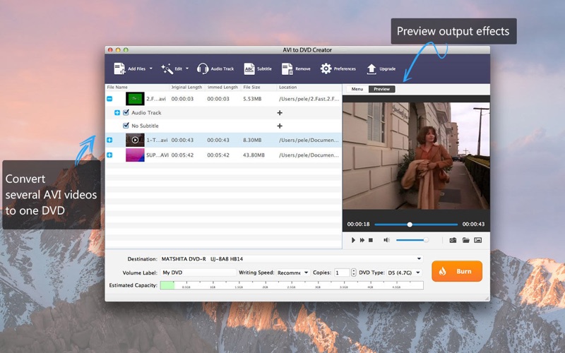 Screenshot #2 pour AVI to DVD Creator – Aiseesoft