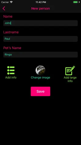 Game screenshot People Data Storage apk