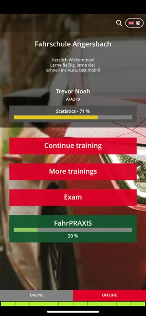 FahrAPP screenshot 1