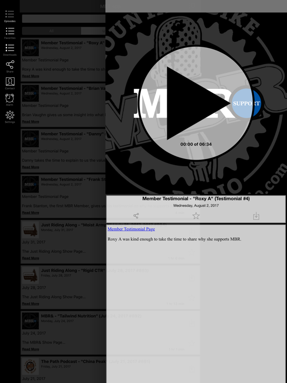 Screenshot #5 pour Mountain Bike Radio