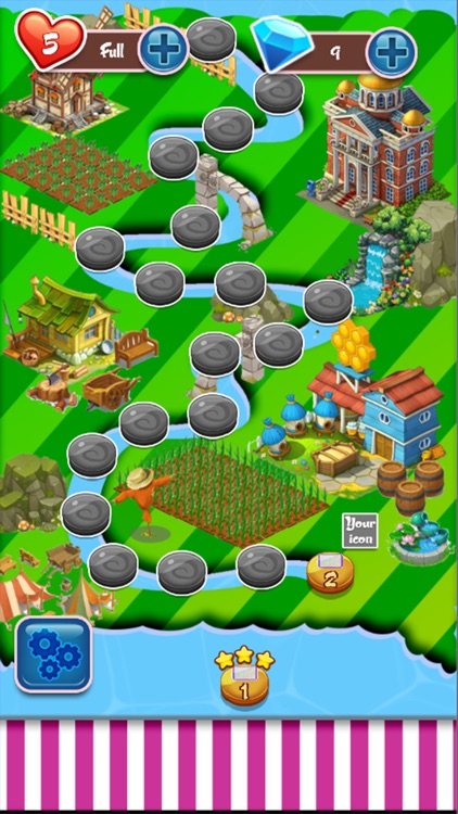 Sweet Fruit Candy Blast Match3