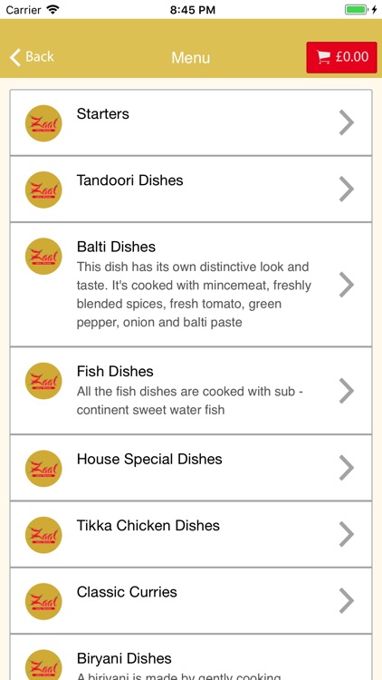 Zaal Indian Takeaway