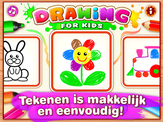 Tekenen voor kinderen! iPad app afbeelding 2