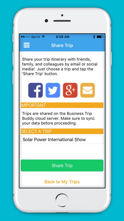 My Trips - Business Trip Buddy screenshot-3