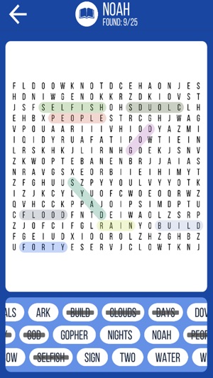 Bible Stories Word Search Old Testament 2(圖2)-速報App