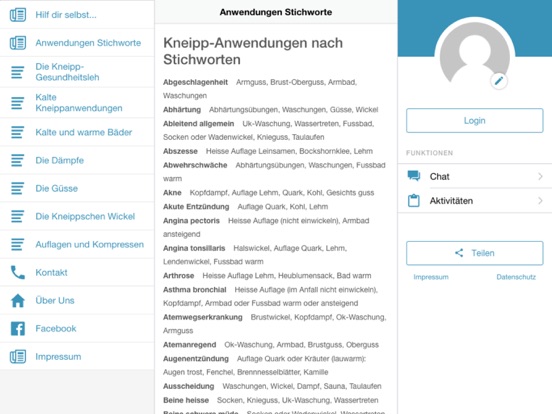 Screenshot #5 pour Hilf Dir selbst mit kneippen 2