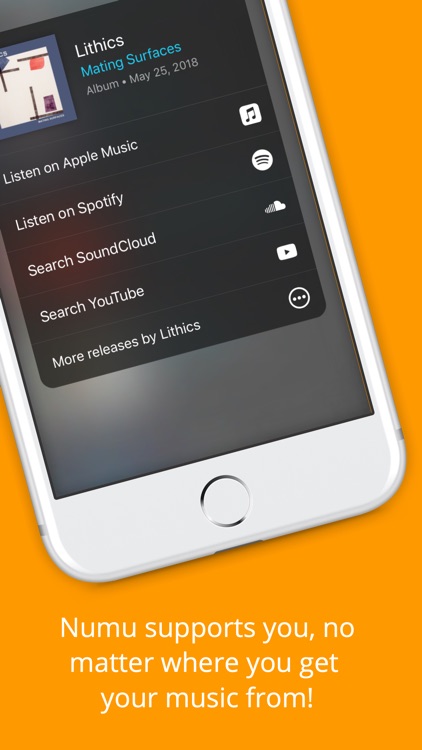 Numu - New Music Tracker