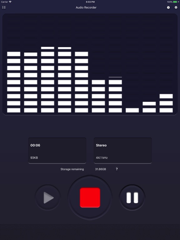 Junco Audio Screenshot 1