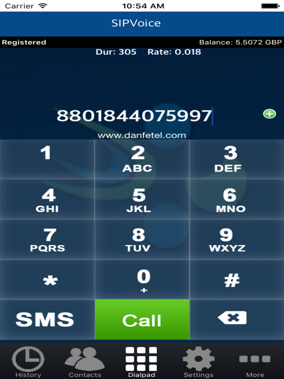 Screenshot #4 pour SIPVoice