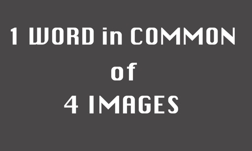 1 word in common of 4 images icon