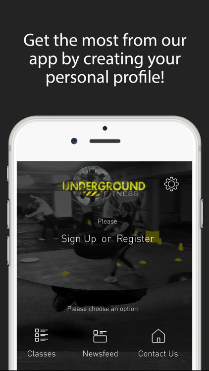 Underground Fitness App