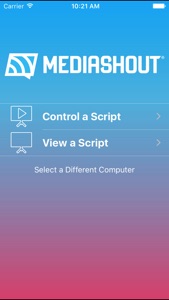 MediaShout Remote screenshot #2 for iPhone