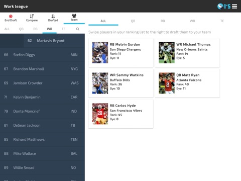 1st&5 Fantasy Football screenshot 3