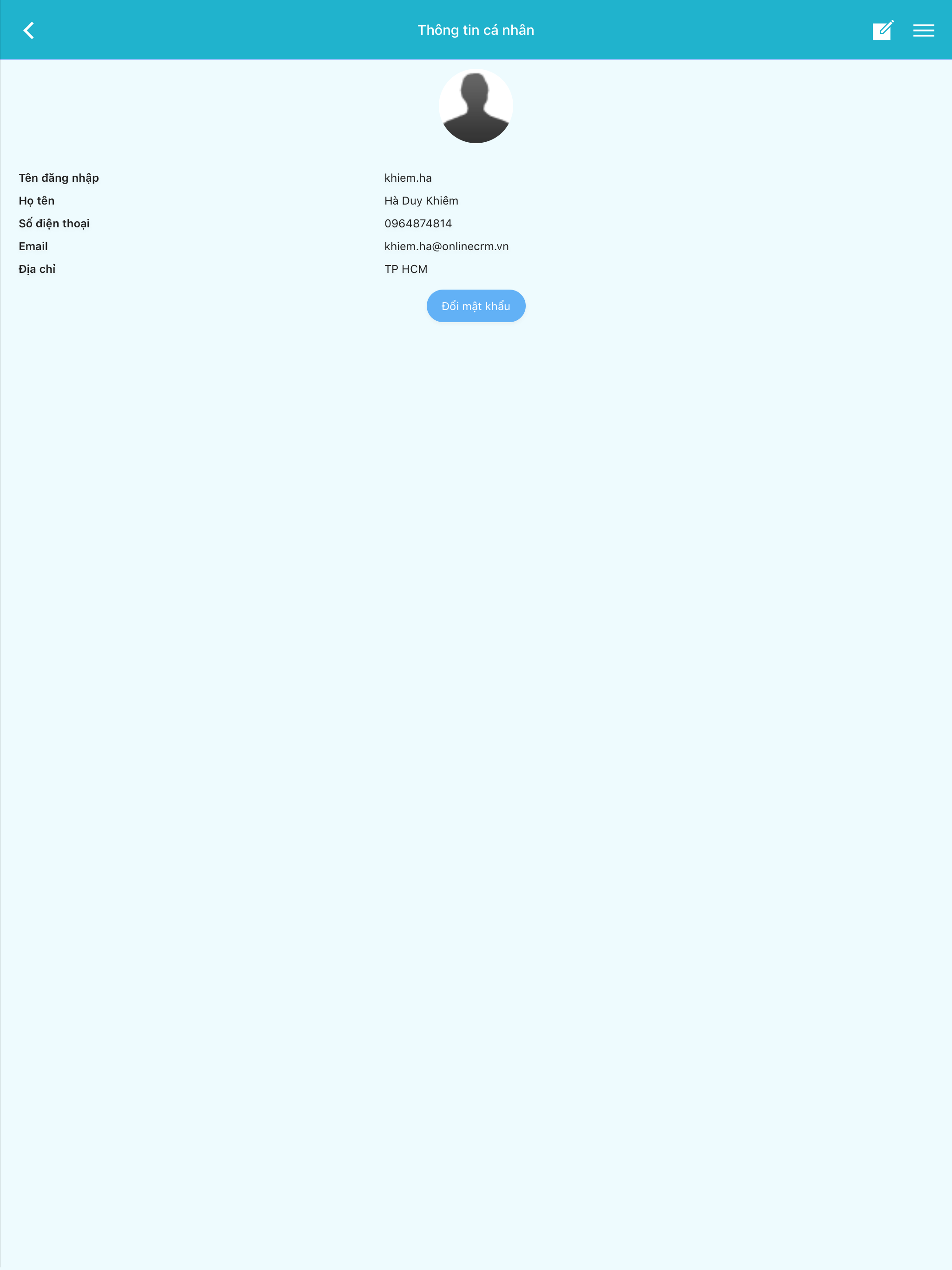 Viettel CRM Mobile