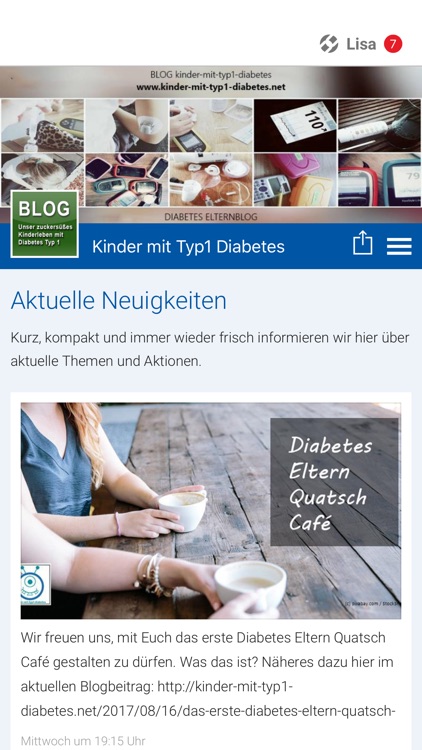 Kinder mit Typ1 Diabetes