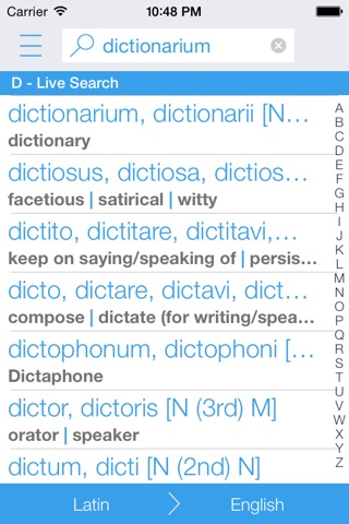 Dictionary Latin Englishのおすすめ画像2