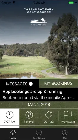 Game screenshot Yarrambat Golf Tee Times mod apk